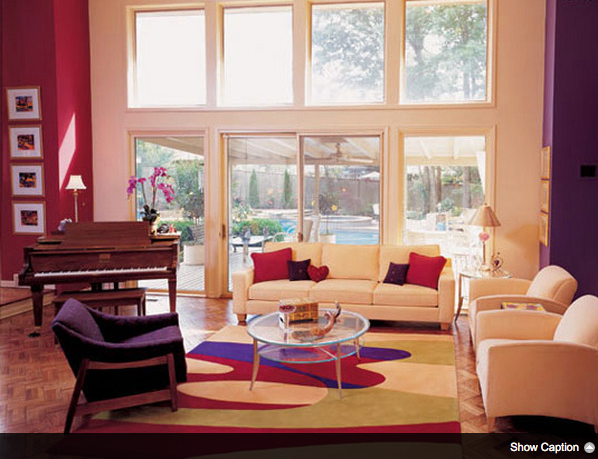 split complementary color scheme interior design